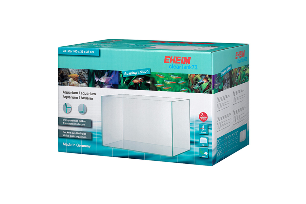 Eheim clearTank 73 akvárium üveg, 60x35x35 cm