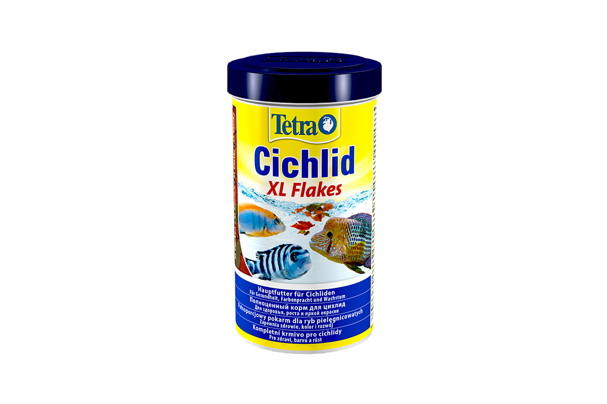Tetra Cichlid XL Flakes, 500 ml