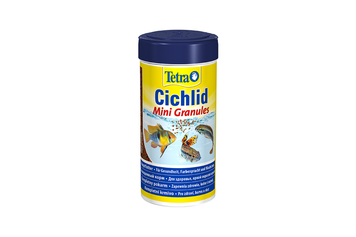 Tetra Cichlid Mini Granules, 250 ml