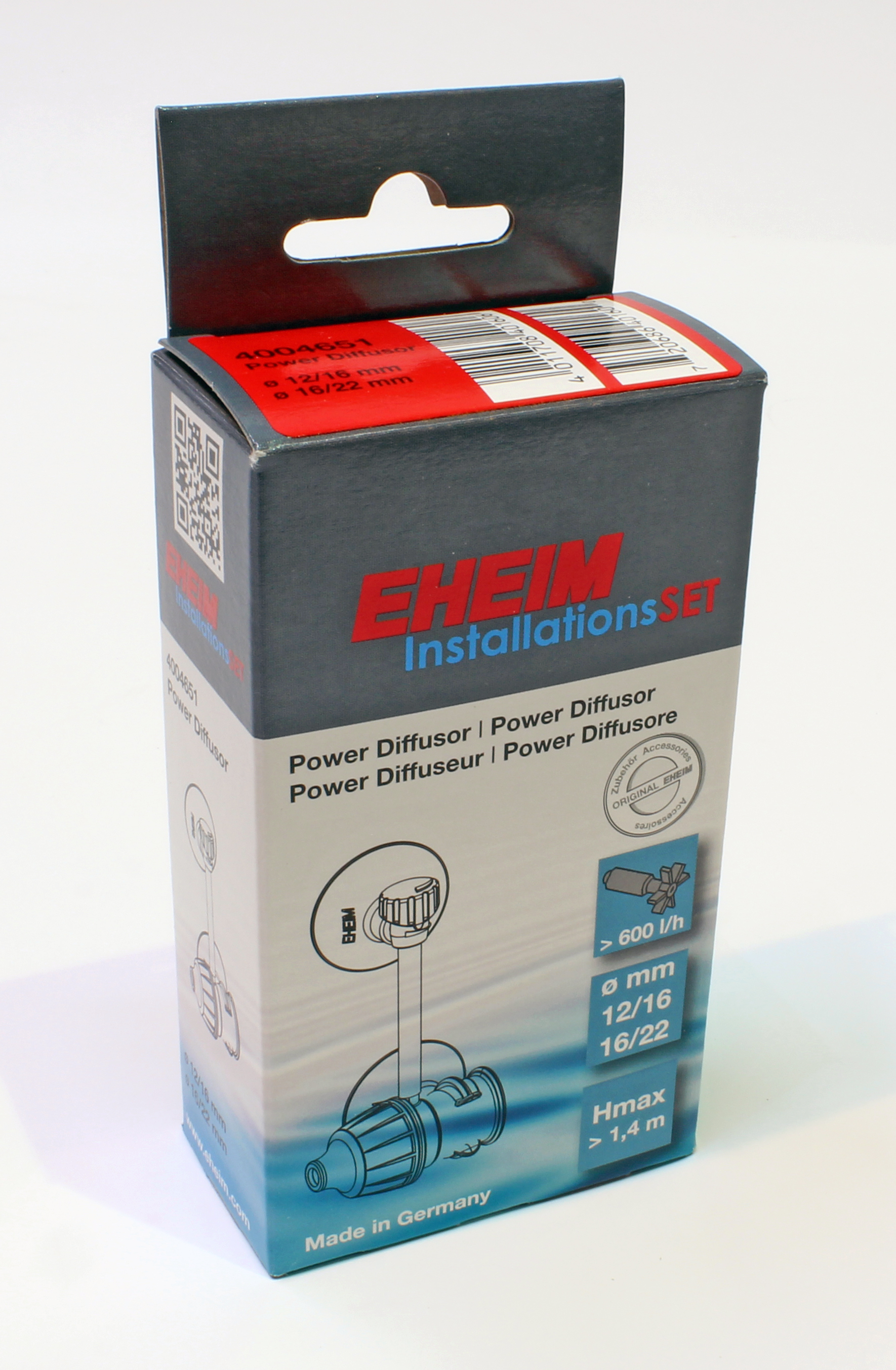 Eheim diffúzor a 12/16 és 16/22mm gumicsőhöz