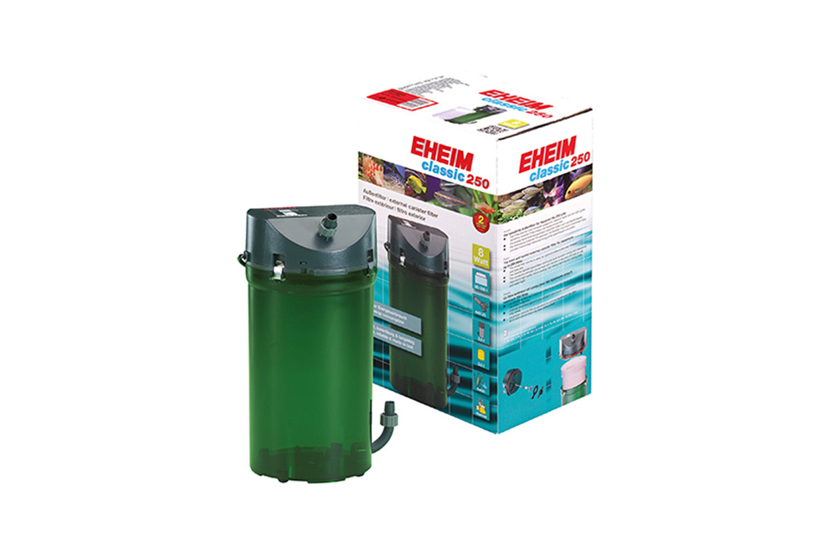 Eheim Classic 250 bio töltet+dupla csap 440l/h