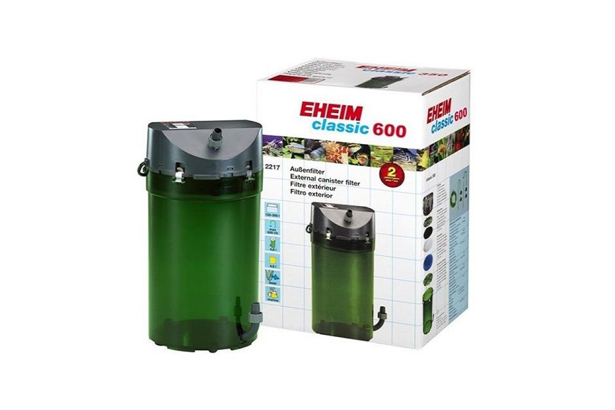 Eheim Classic 600 töltet nélkül,1000l/h,20w