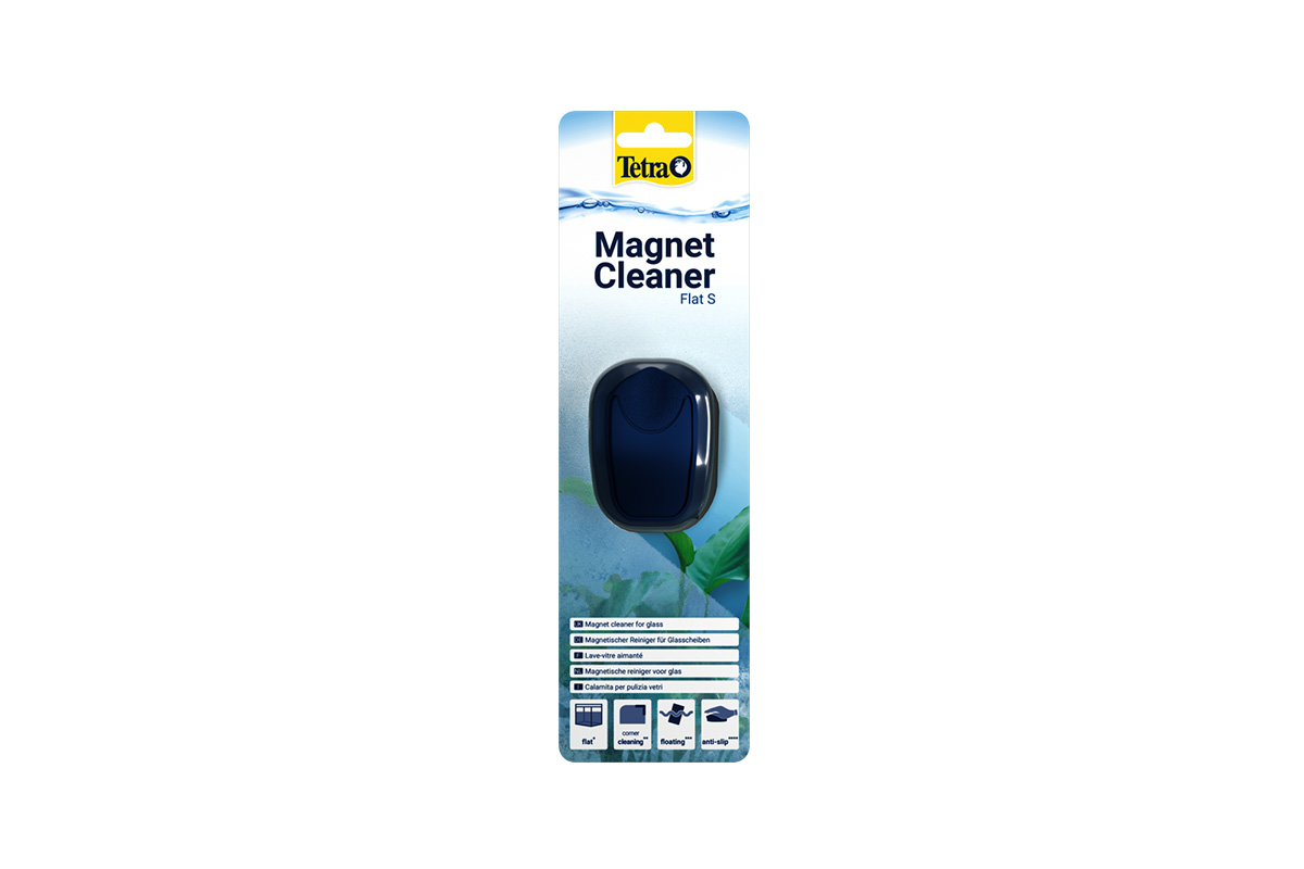 Tetra Magnet Cleaner Flat 10mm vastag üveghez, vízenúszó, L
