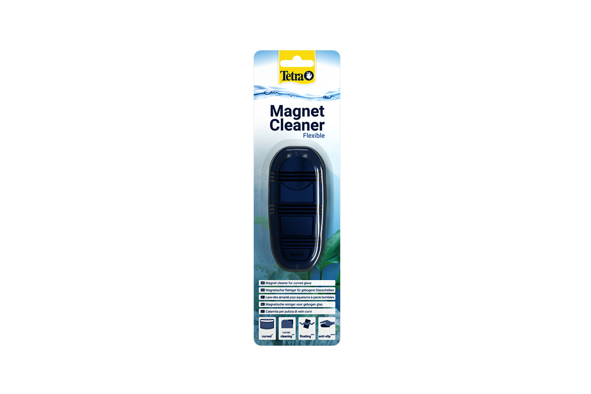 Tetra Magnet Cleaner Flexibilis (ívelt akváriumokhoz) 8 mm vastag üveghez, vízenúszó