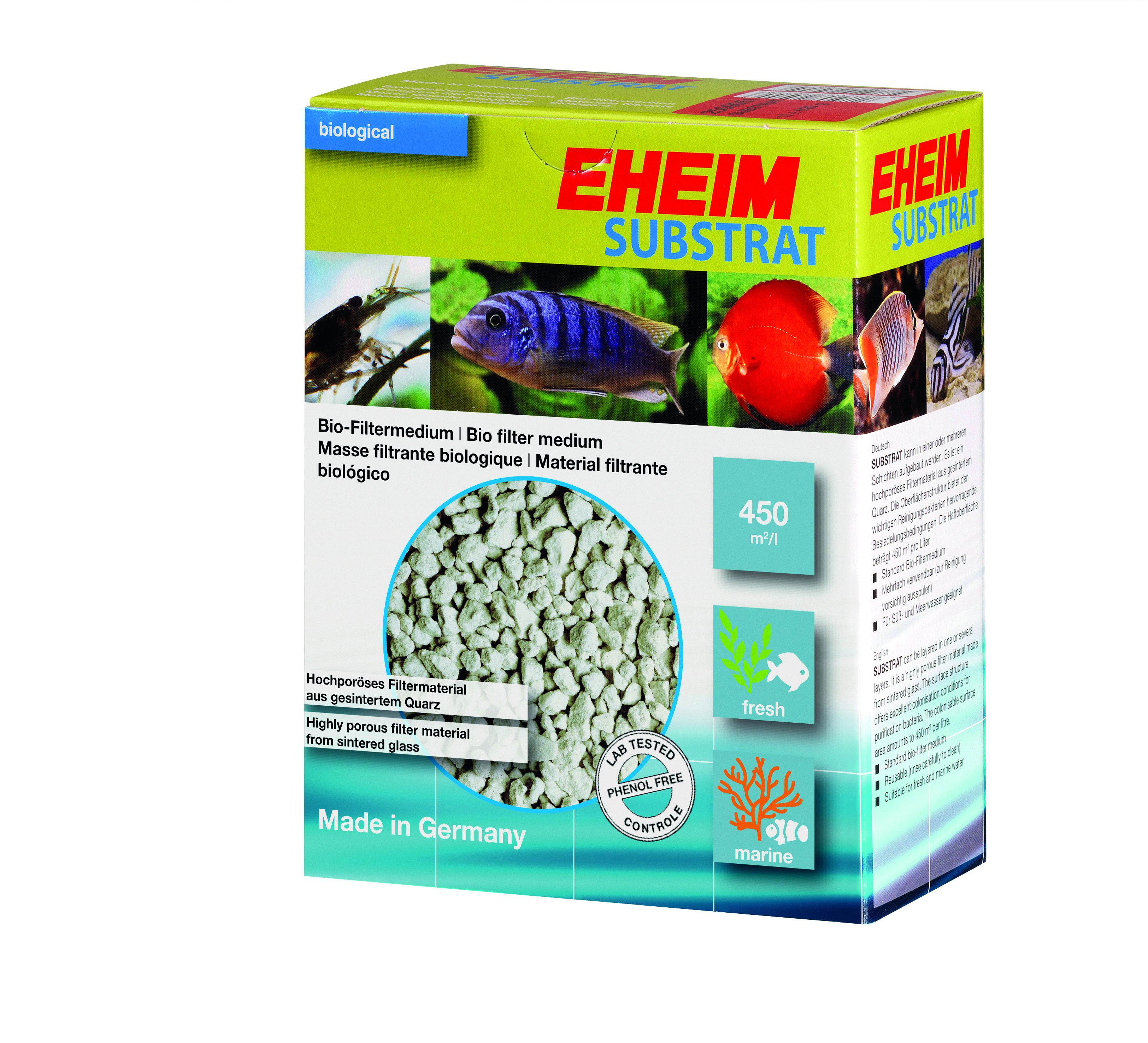 Eheim SUBSTRAT biológiai szűrőbetét, 620 g