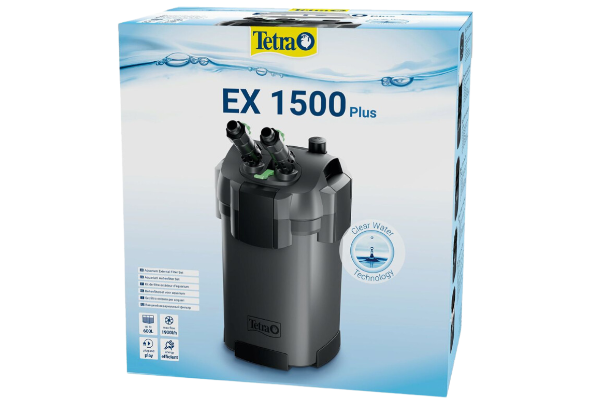Tetra EX 1500 Plus II - külső szűrő 300 - 600 L -ig