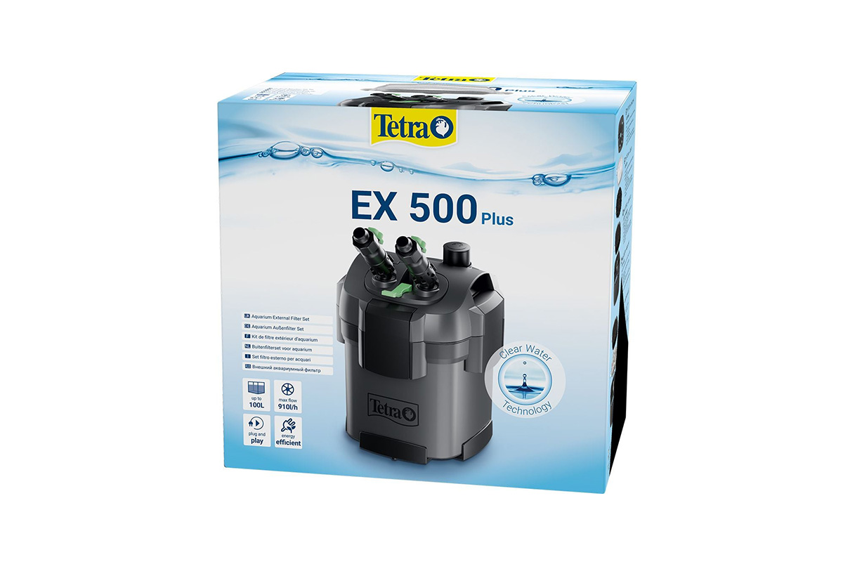 Tetra EX 500 Plus II - külső szűrő 100 L -ig