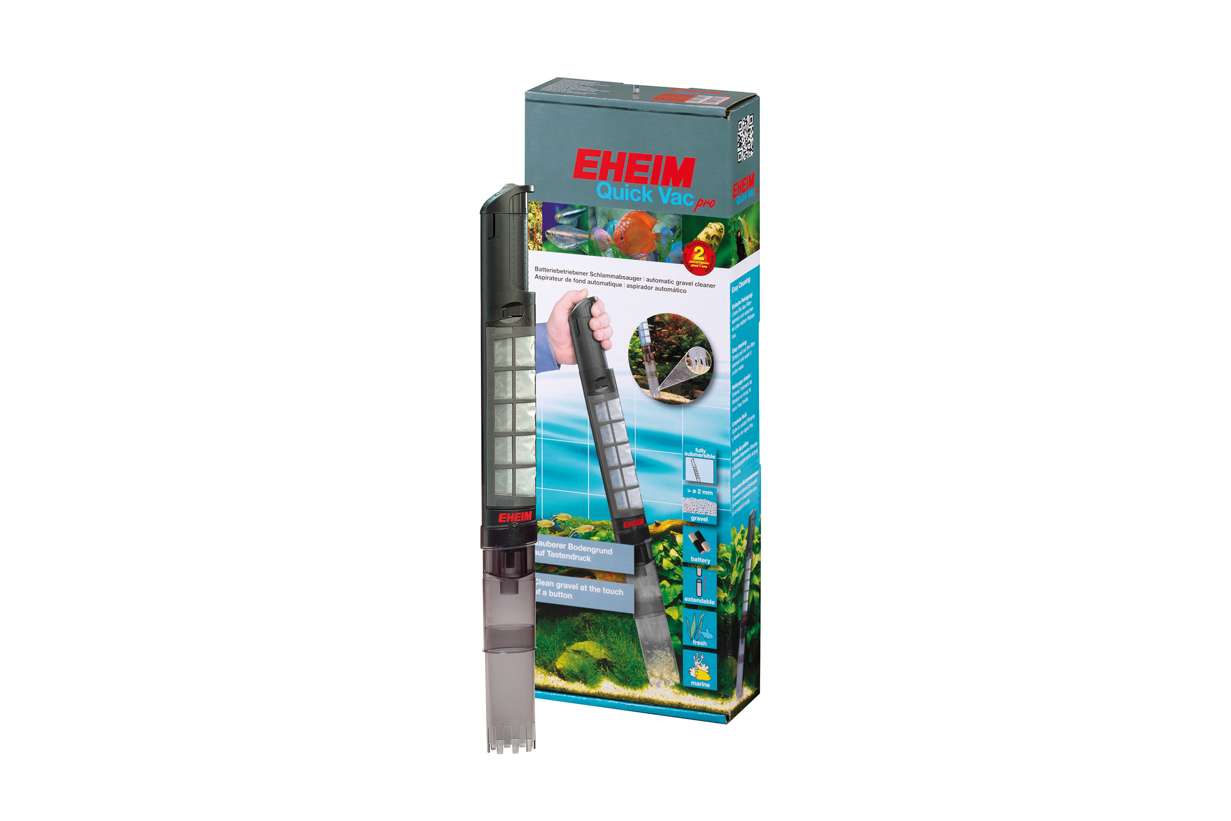 Eheim Quick Vac pro - aljzattisztító elemmel