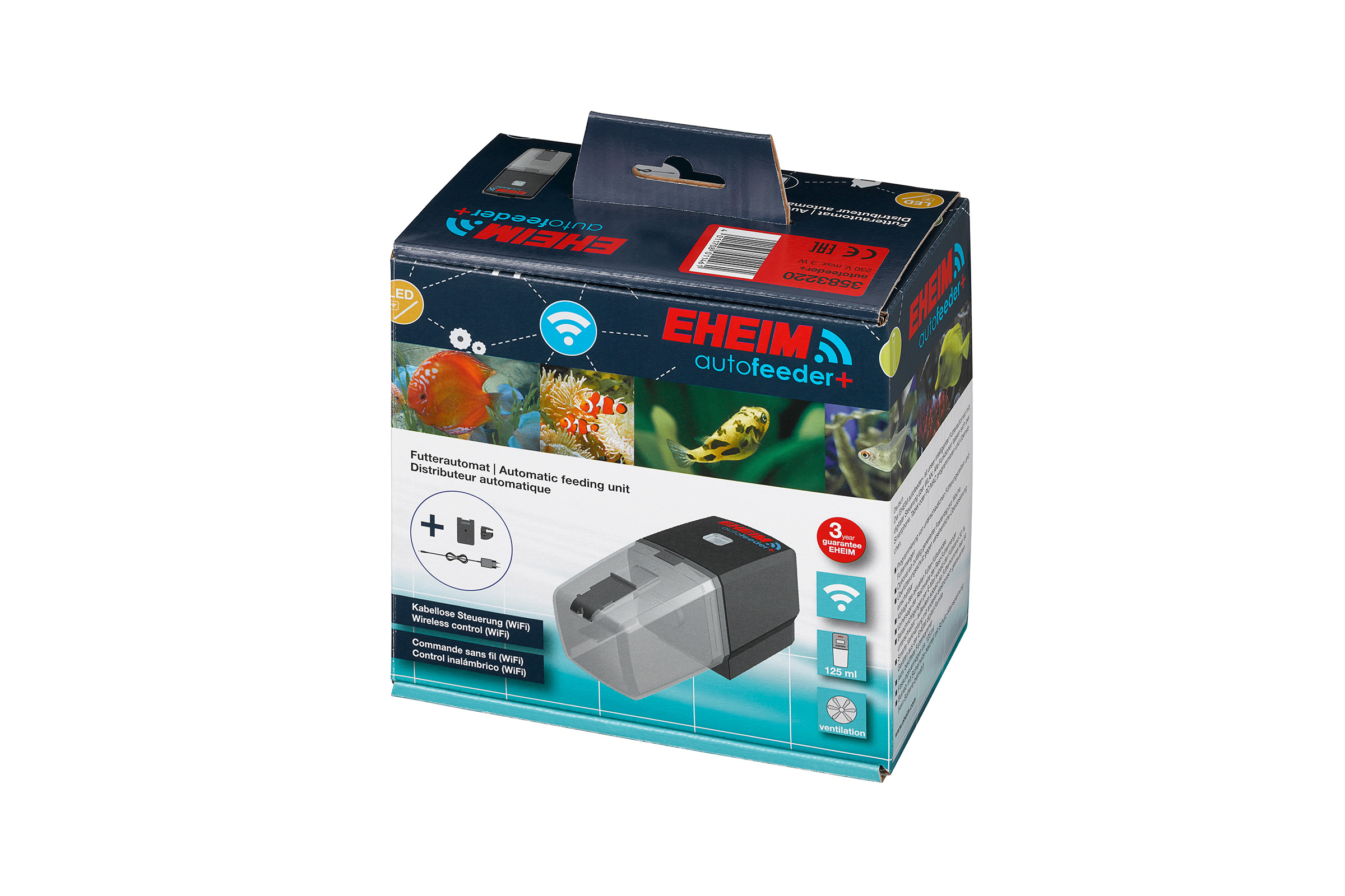 Eheim autofeeder+ wifis automata haletető elemmel