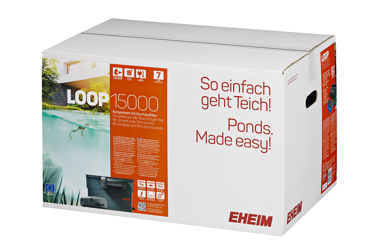 Eheim Pond LOOP15000 Komplett átfolyó szűrő