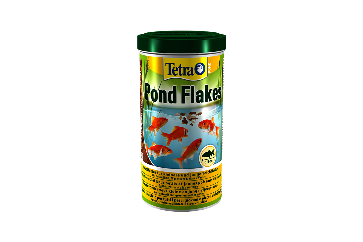 Tetra Pond Flakes lemezes kertitavi haltáp, 1 l