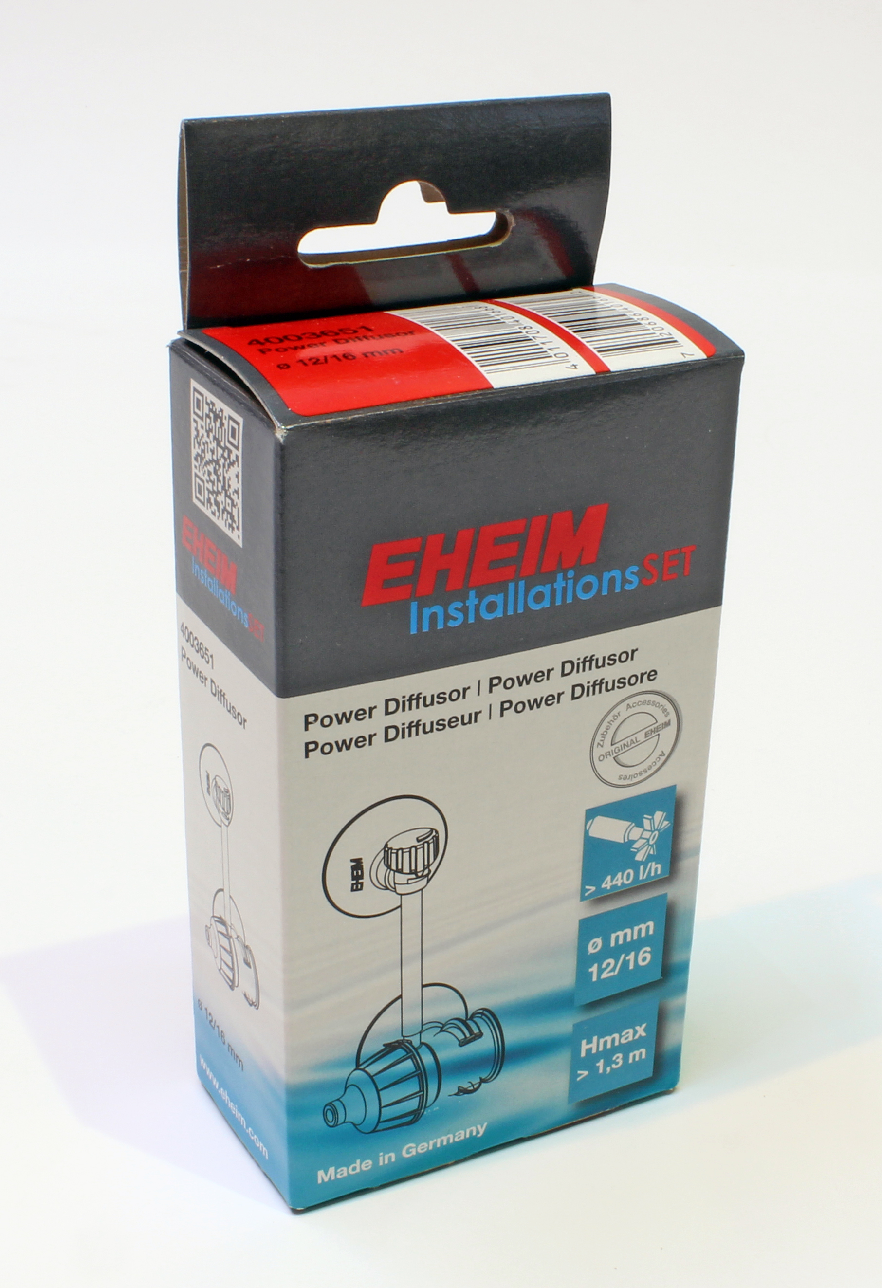 Eheim diffúzor a 12/16mm gumicsőhöz