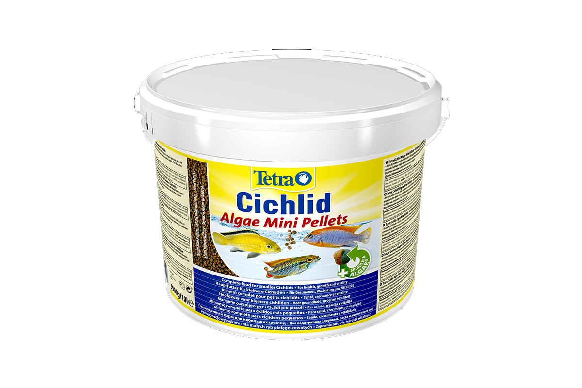 Tetra Cichlid Algae Mini Pellets, 10 l