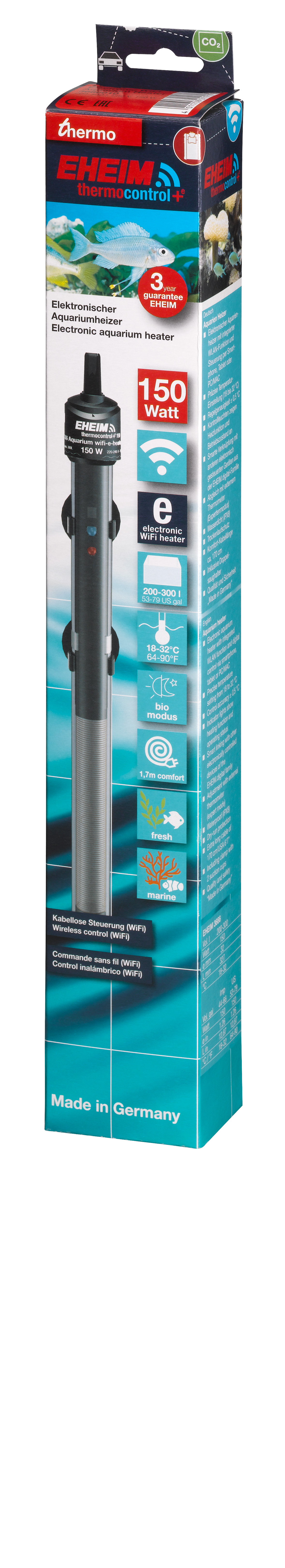 Eheim thermocontrol+ e wifis akváriumi fűtő 150