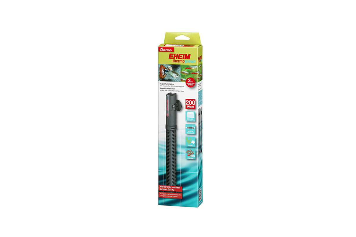Eheim thermopreset akváriumi fűtő 200 W, 300-400 l