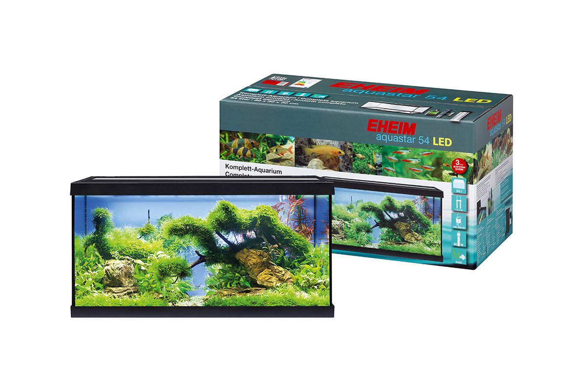 Eheim Aquastar 54 Led Akvárium, Fekete