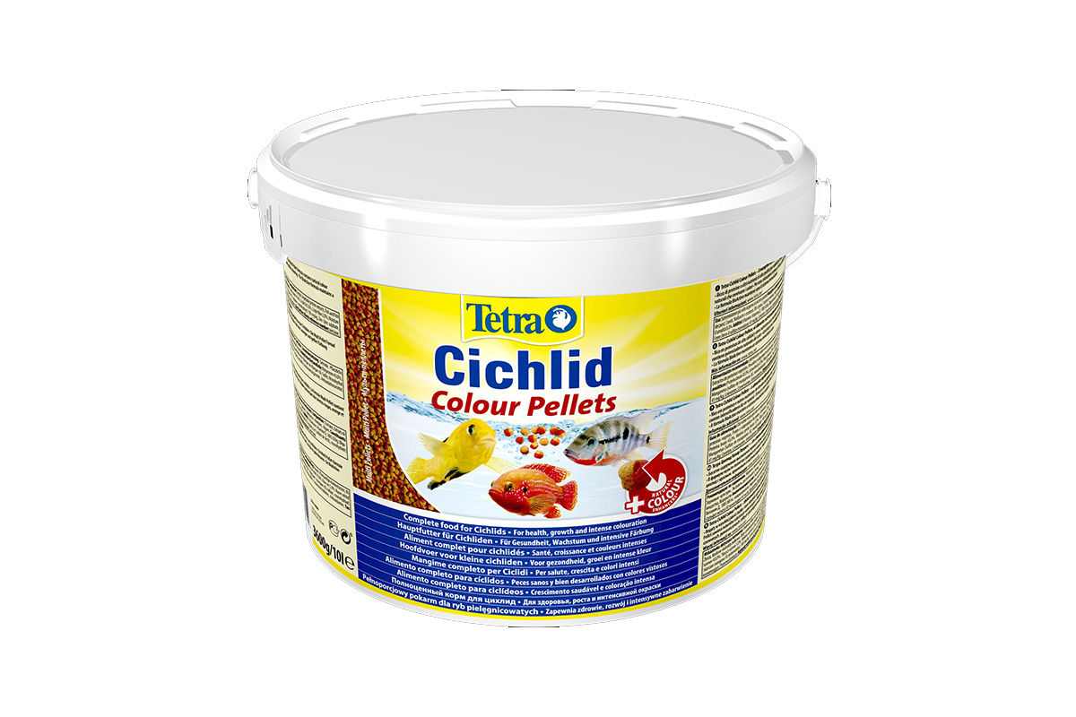 Tetra Cichlid Colour Pellets, 10 l